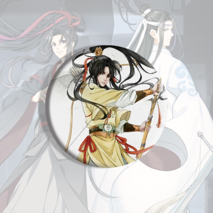 The wizard of the de Anime tinplate brooch badge price for 5 pcs