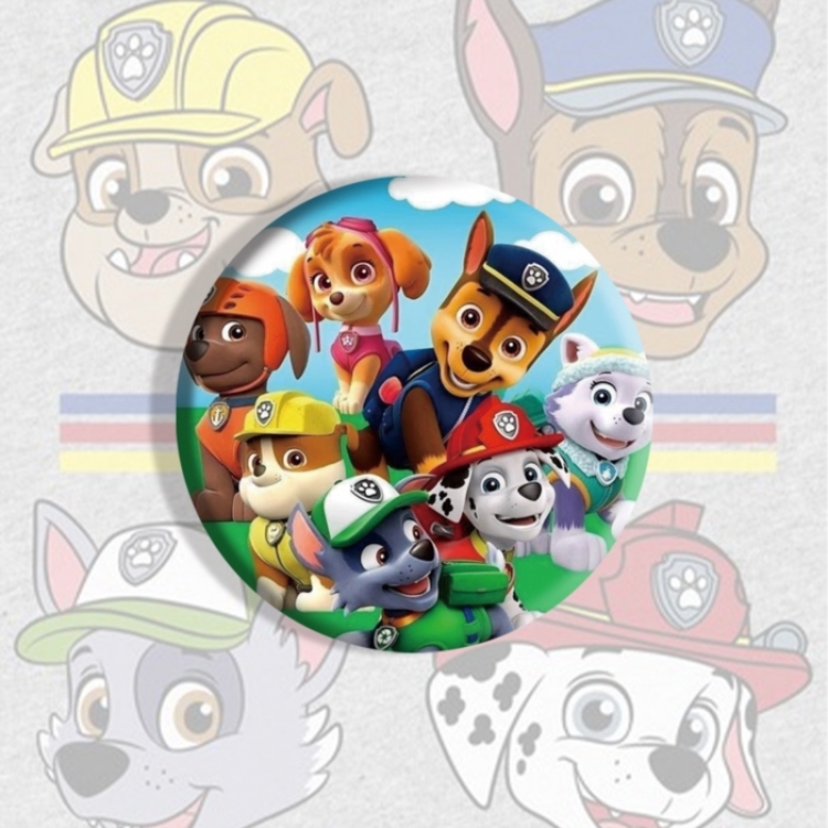 PAW Patrol Anime tinplate brooch badge price for 5 pcs