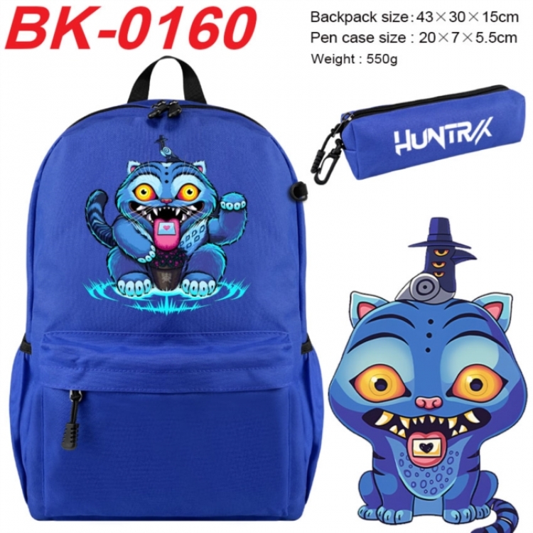 K-Pop:Demon Hunters Anime backpack pencil case set backpack 43X35X15CM