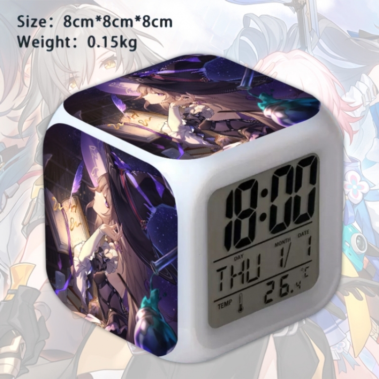 Honkai: Star Rail Anime Square Alarm Clock 8x8x8cm