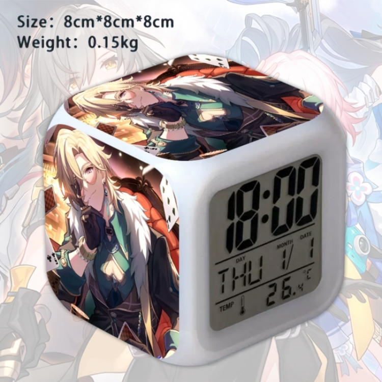 Honkai: Star Rail Anime Square Alarm Clock 8x8x8cm