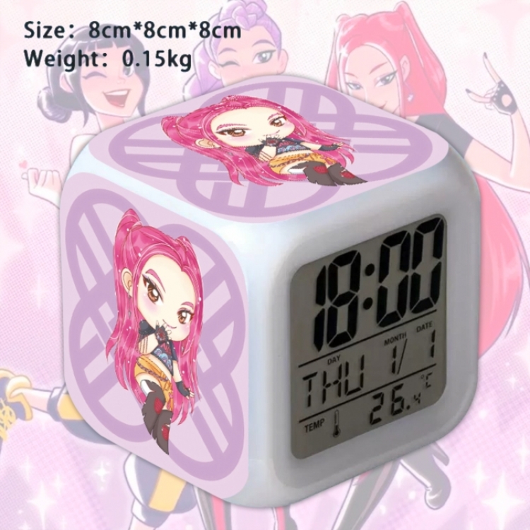 K-Pop:Demon Hunters Anime Square Alarm Clock 8x8x8cm