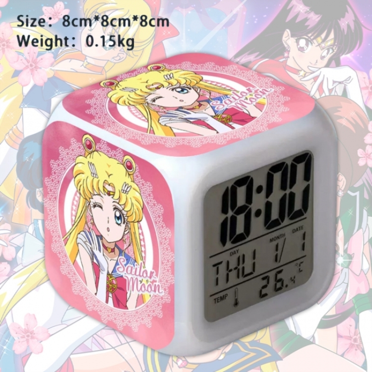 sailormoon Anime Square Alarm Clock 8x8x8cm