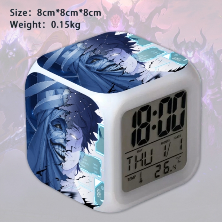 Solo Leveling:Arise  Anime Square Alarm Clock 8x8x8cm