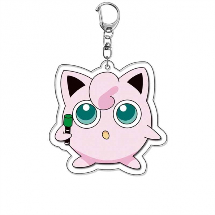 Pokemon Anime Acrylic Keychain Charm price for 5 pcs