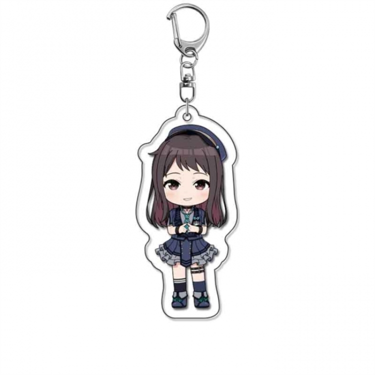 GIRLS BAND CRY Anime Acrylic Keychain Charm price for 5 pcs