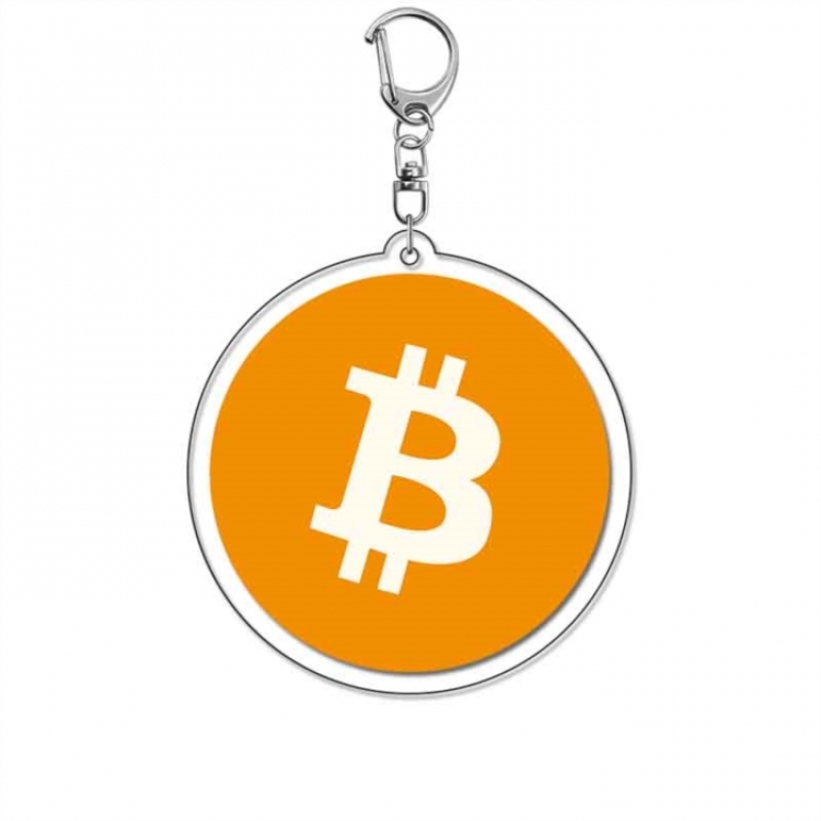 Virtual currency Anime Acrylic Keychain Charm price for 5 pcs