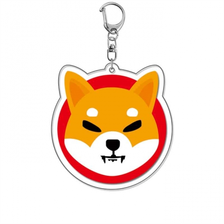 Virtual currency Anime Acrylic Keychain Charm price for 5 pcs