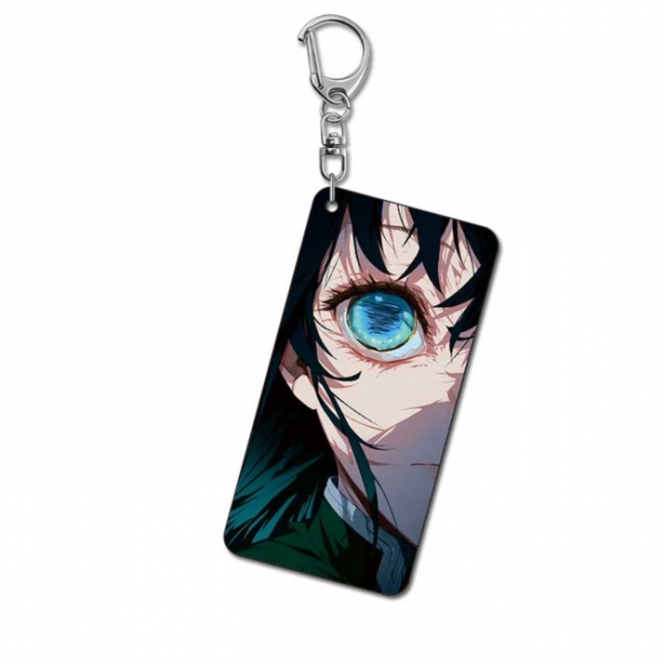 Demon Slayer Kimets Anime Acrylic Keychain Charm price for 5 pcs