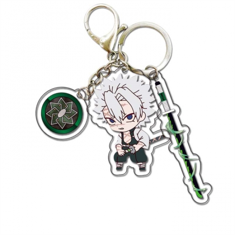 Demon Slayer Kimets Star Surrounding Acrylic 3 Pendant Keychain Pendant price for 5 pcs