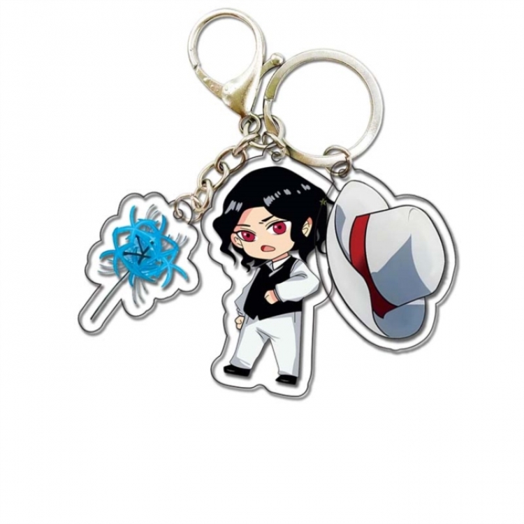 Demon Slayer Kimets Star Surrounding Acrylic 3 Pendant Keychain Pendant price for 5 pcs