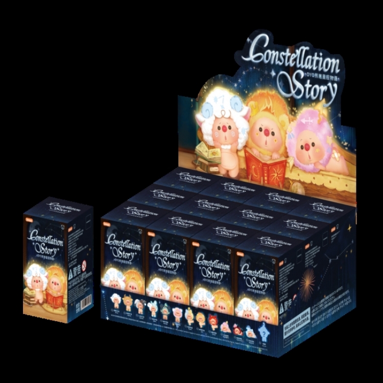 OYO constellation Story series mini blind box plush toy a set of 12