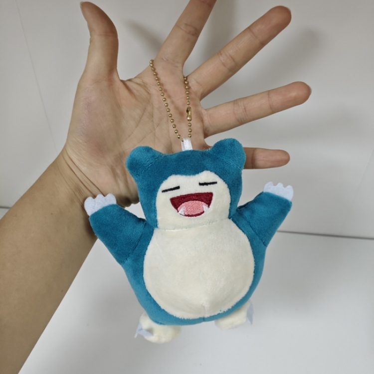 Red billed Kirby Beast Crystal Super Soft PP Cotton Plush Toy Pendant 7.5CM