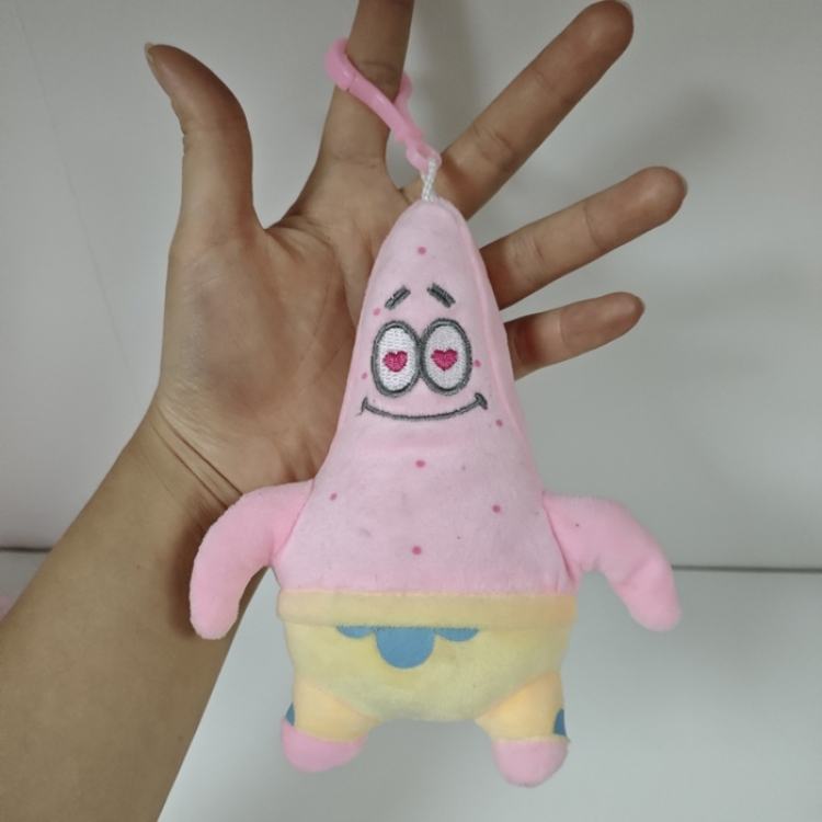 SpongeBob Pai Da Xing Crystal Super Soft+PP Cotton Plush Toy Pendant 12CM