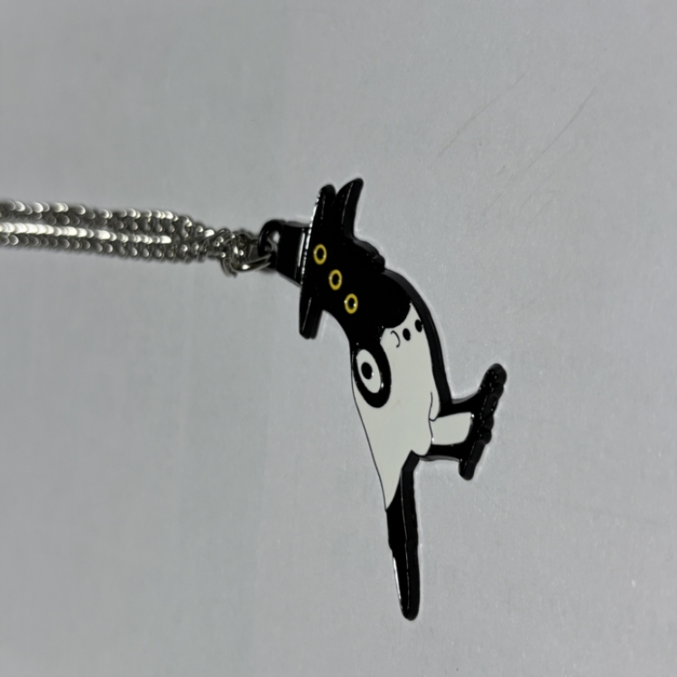 K-Pop:Demon Hunters Anime cartoon metal necklace pendant price for 5 pcs