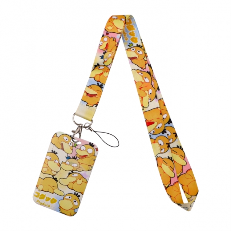 Pokemon Silver buckle hanging rope set card bag storage student card holder price for 5 pcs 