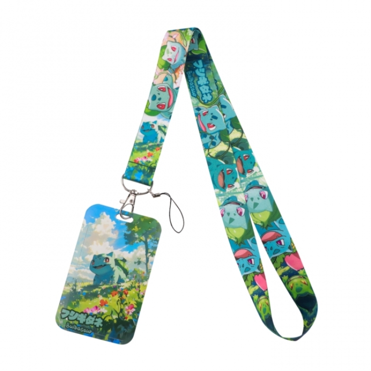 Pokemon Silver buckle hanging rope set card bag storage student card holder price for 5 pcs 