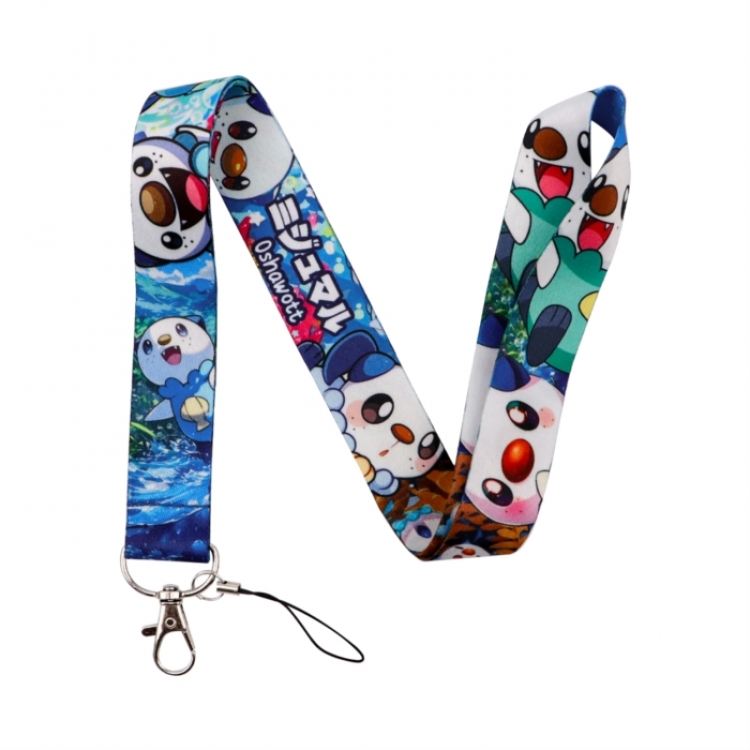 Pokemon Silver buckle hanging rope set card bag storage student card holder price for 5 pcs 