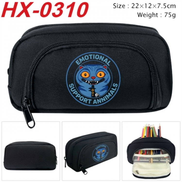 K-Pop Demon Hunters Anime 3D pencil case with insulation layer Pencil Bag 22X15X7.5CM