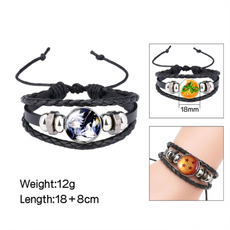 Honkai: Star Rail Anime peripheral crystal leather rope bracelet price for 5 pcs 