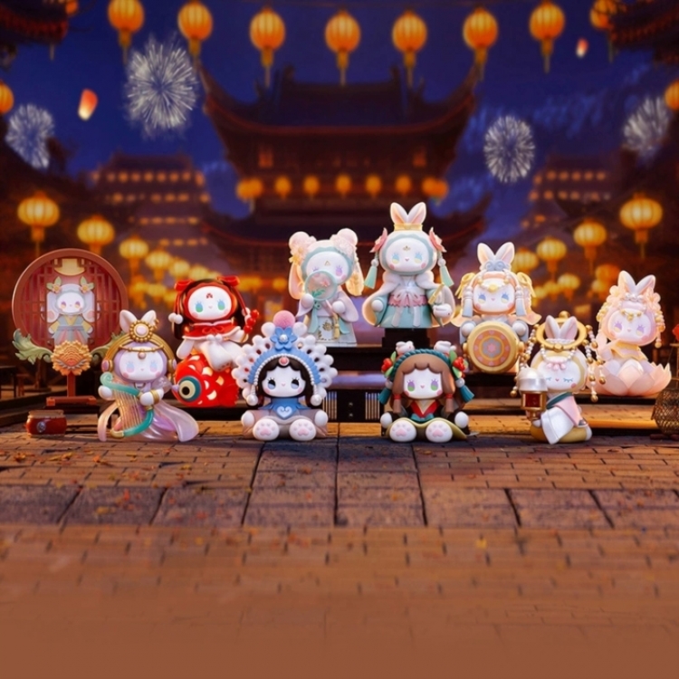 EMMA Secret Forest Lights Fade Away Plucked small ornament blind box trendy toy a set of 12