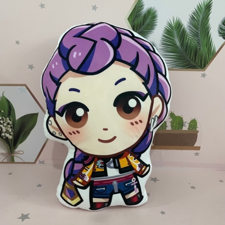 K-Pop Demon Hunters Anime double-sided colorful pattern irregular pillow cushion