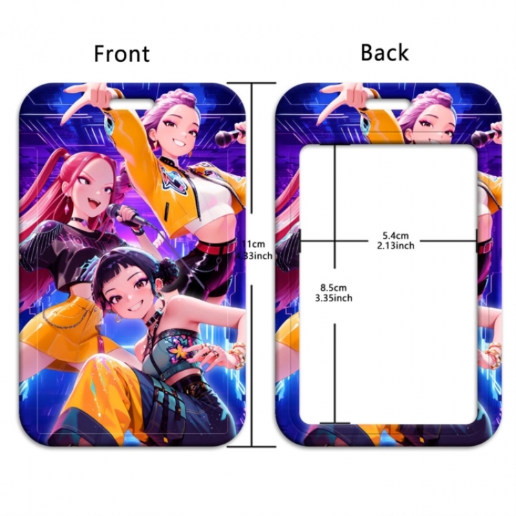 K-Pop Demon Hunters Full color printing card cover student storage cover  protective cover price for 10 pcs
