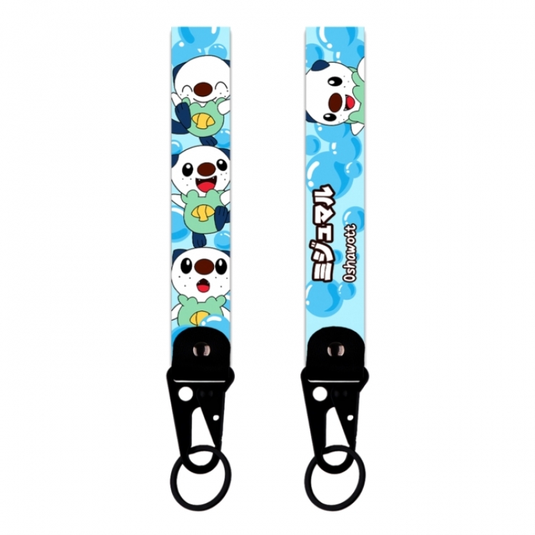 Pokemon Eagle Mouth Keychain Bag Hanging Piece Leather Rope Thickened Hanging Rope 9x2.5cm 30G price for 5 pcs