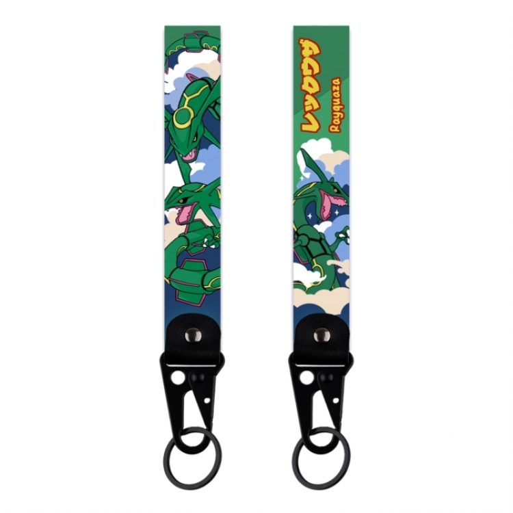 Pokemon Eagle Mouth Keychain Bag Hanging Piece Leather Rope Thickened Hanging Rope 9x2.5cm 30G price for 5 pcs