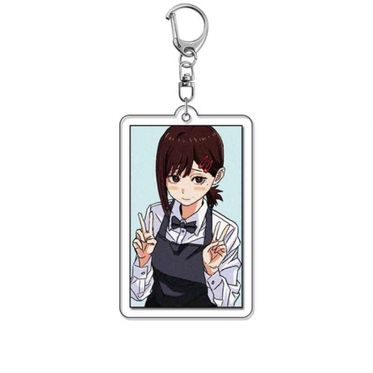 Chainsaw Man Anime Acrylic Keychain Charm price for 5 pcs