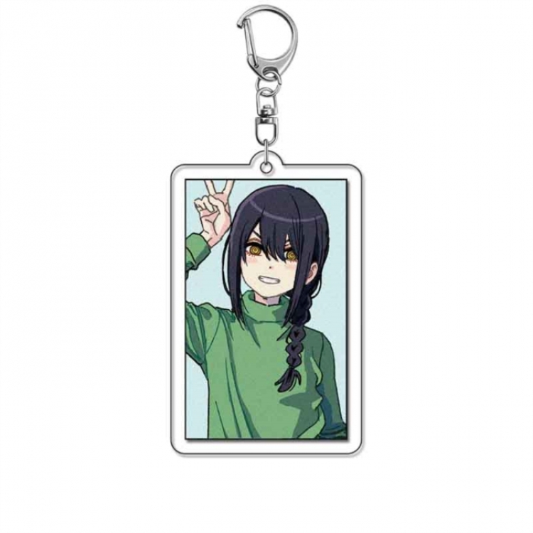 Chainsaw Man Anime Acrylic Keychain Charm price for 5 pcs