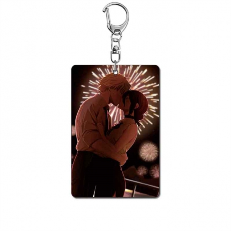 Chainsaw Man Anime Acrylic Keychain Charm price for 5 pcs