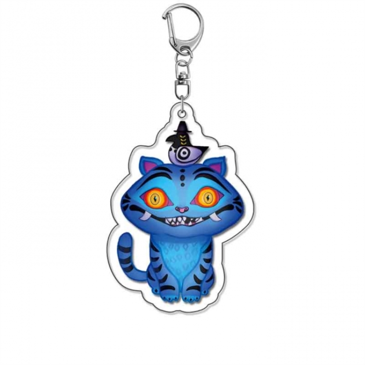 K-Pop Demon Hunters Anime Acrylic Keychain Charm price for 5 pcs