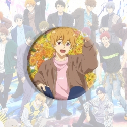 Free! Anime tinplate brooch ba...