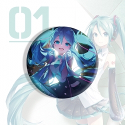 Hatsune Miku Anime tinplate br...