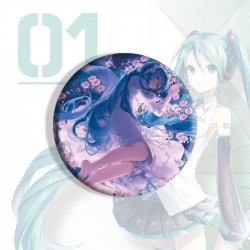 Hatsune Miku Anime tinplate br...