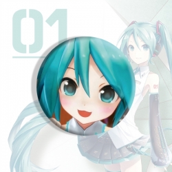 Hatsune Miku Anime tinplate br...