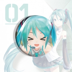 Hatsune Miku Anime tinplate br...