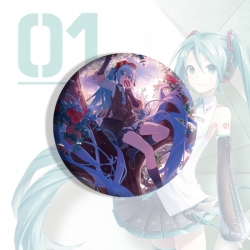 Hatsune Miku Anime tinplate br...