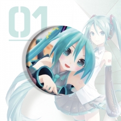 Hatsune Miku Anime tinplate br...