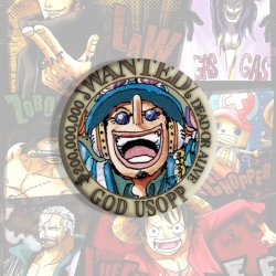 One Piece Anime tinplate brooc...