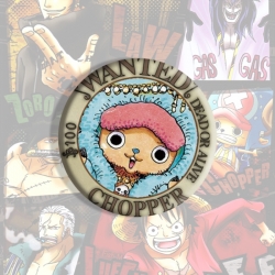 One Piece Anime tinplate brooc...