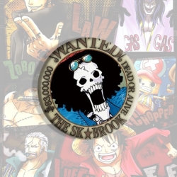 One Piece Anime tinplate brooc...