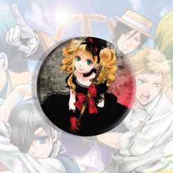 Kuroshitsuji Anime tinplate br...