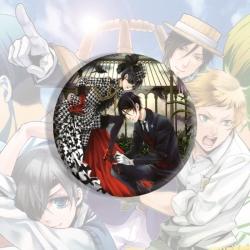 Kuroshitsuji Anime tinplate br...