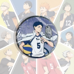 Haikyuu!! Anime tinplate brooc...