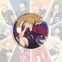 Haikyuu!! Anime tinplate brooc...