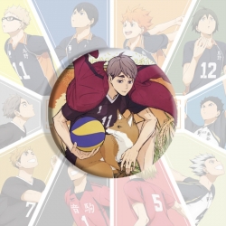 Haikyuu!! Anime tinplate brooc...