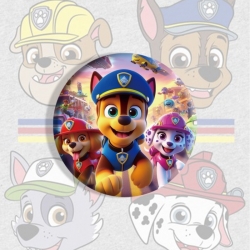 PAW Patrol Anime tinplate broo...