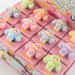 Cute Rabbit Rabbit Flocked sma...